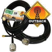 Cable Antenna N-Type Male to SMA Male Straight Low Loss