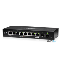 Edgeswitch 10X - 8x 1Gbps Ethernet, 2x 1Gbps SFP