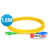 Fiber Patch Cord, SC/UPC-SC/APC, SM  OS2 9/125, Duplex,2.0mm, PVC Jacket,1.5M