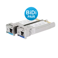 10GB Single Mode 10KM LC Connector Bi-Directional Fibre Optic Module / Transceiver