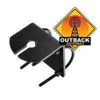 The "TRACKER" Vehicle Antenna Mount Heavy Duty Black Outback Antennas