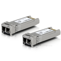 Ubiquiti 10G SFP+ Multi Mode 850nm 300m Fiber Optic Module (2 Pack)