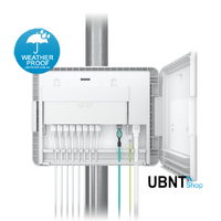  UISP Box, Outdoor Enclosure IPX6 Weatherproof for UISP Routers and Switches.