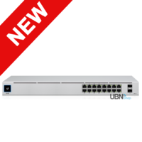 UniFi 16 Port Gigabit Switch Gen2 with PoE and SFP