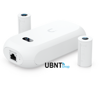 Ubiquiti Camera 8MP Wide Angle Lens (97.5˚ H), 12MP Fisheye 360˚ Lens, Colour LCM Display For Device Status Monitoring