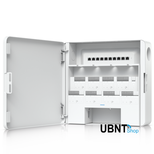 Ubiquiti Enterprise Access Hub, With Entry And Exit Control to Eight Doors, Battery Backup Support