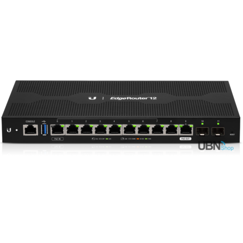 EdgeRouter 12-Port, with PoE Passthrough 2SFP