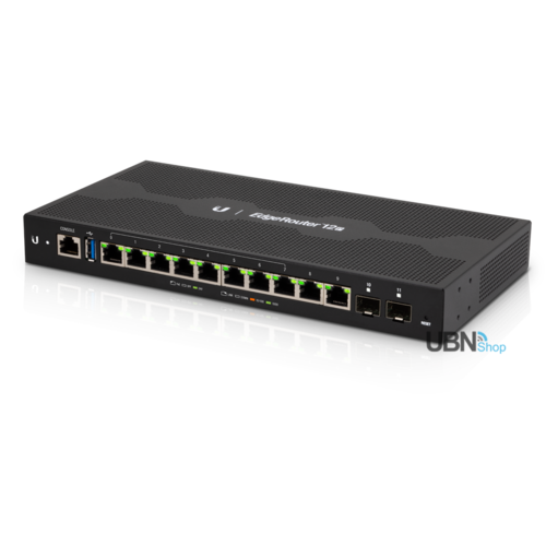 EdgeRouter 12-Port, with 24V PoE Passthrough 2SFP