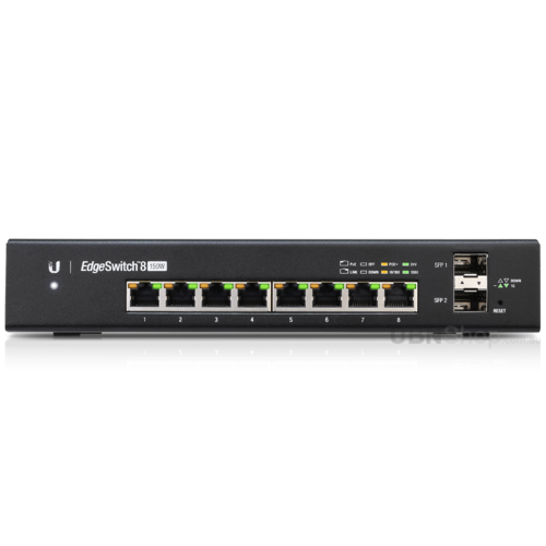 EdgeSwitch 8 Port 150W Managed Gigabit Switch PoE