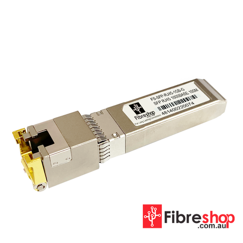 Copper RJ-45 100m 1000BASE Fibre Optic Module / Transceiver