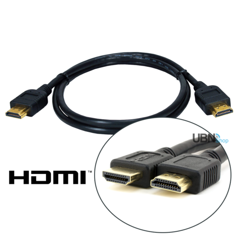 HDMI Cable Black - 1.5 Meter Gold Plated