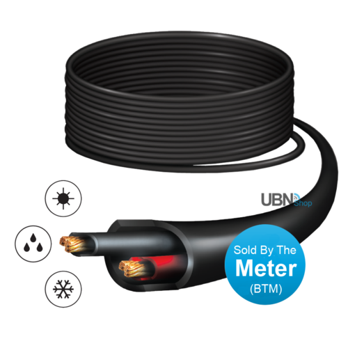 Ubiquiti PC-12 DC Power Cable 12 AWG By The Meter