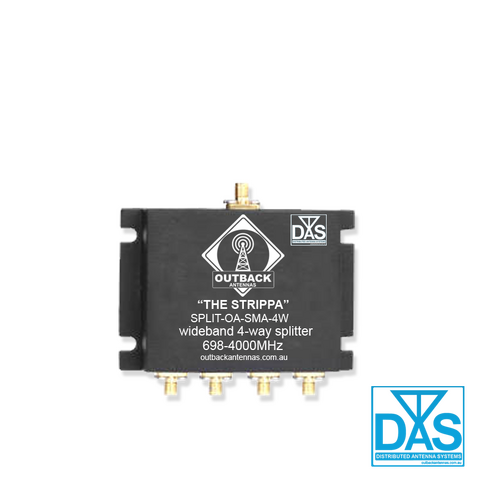 4 Way Splitter SMA Female 698-4000MHz Micro Strip Power Divider. Buy Online in Australia The "STRIPPA"