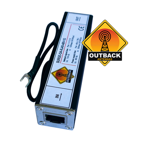 Surge Protector Lightning 7.5V RJ45 48V POE 1Gigabit. The "ZAPPA"