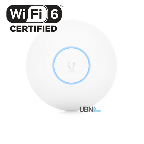 UniFi Wi-Fi 6  PRO AP 4x4 Mu-/Mimo Wi-Fi 6, 2.4GHz @ 573.5 Mbps & 5GHz @ 4.8Gbps