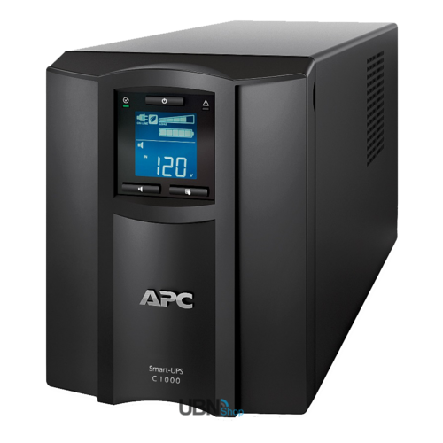 APC Line Interactive TW Smart-UPS 1000VA, 230V, 600W, 8x IEC C13 Sockets, LCD Display, SmartConnect