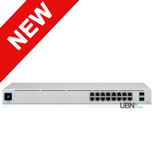 UniFi 16 Port Gigabit Switch Gen2 with PoE and SFP