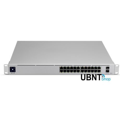 UniFi 24 Port Gigabit Switch Gen2, 802.3bt PoE, Layer3 Features and SFP+